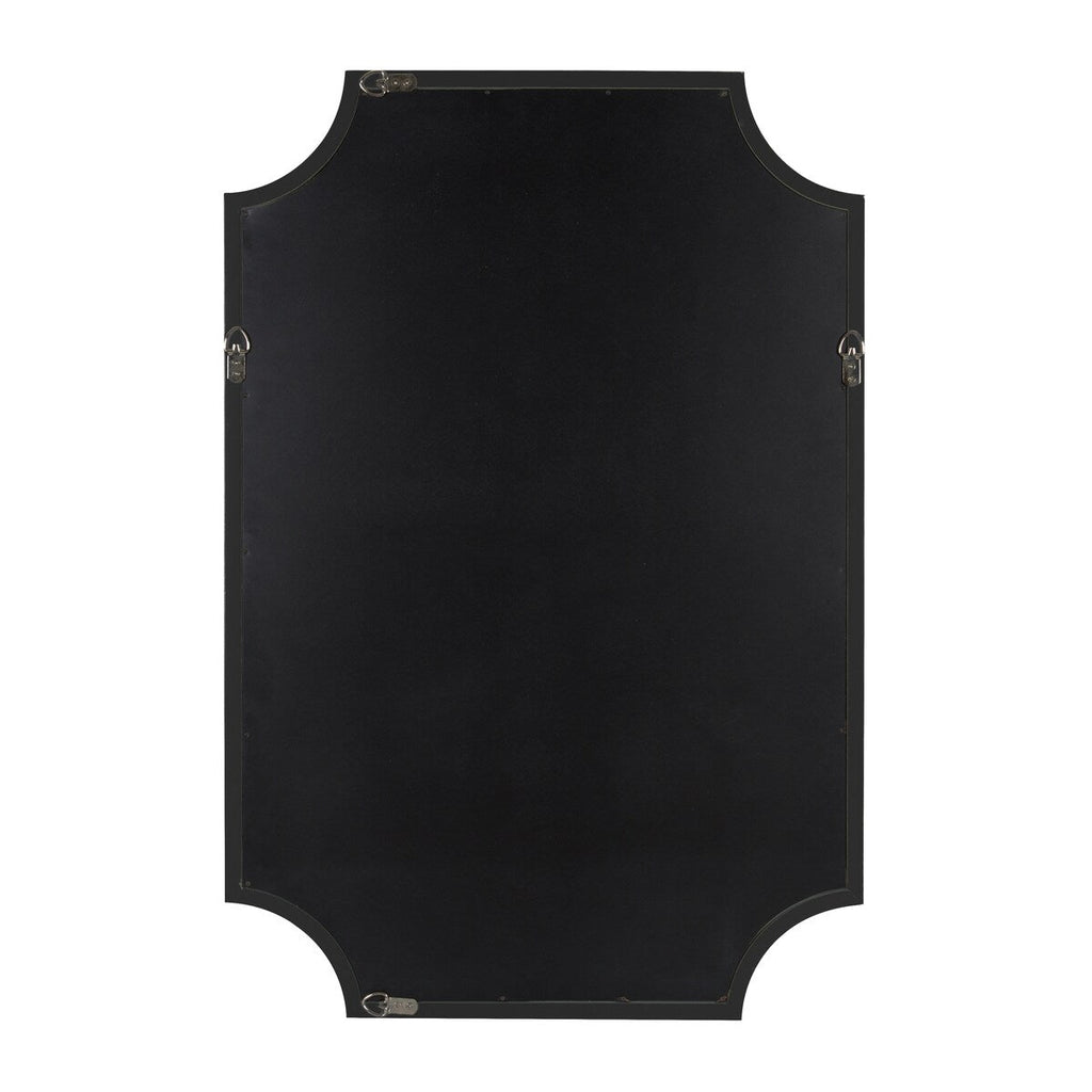 Miroir encadré en bois festonné Kate et Laurel Hogan