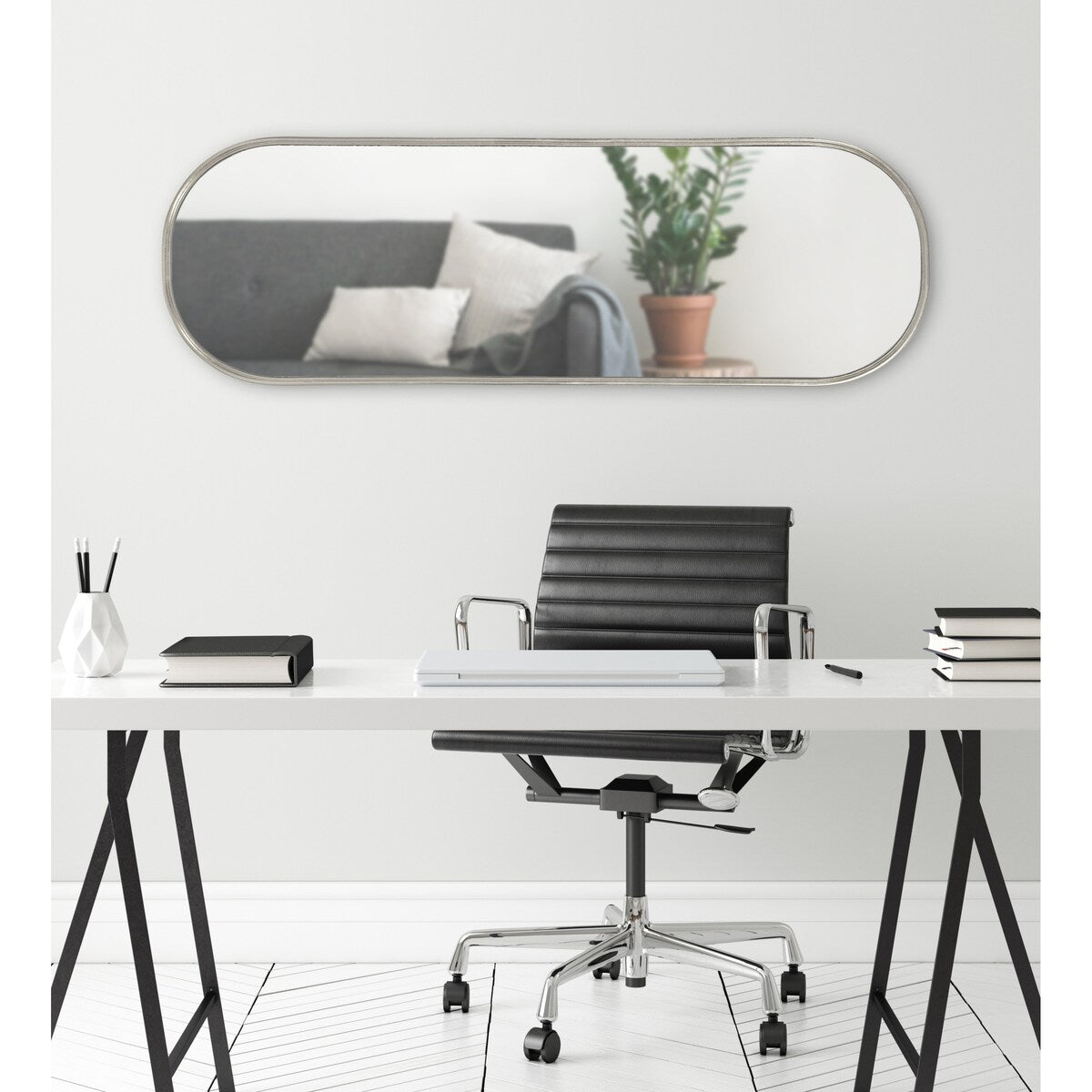 Miroir mural encadré Kate et Laurel Caskill