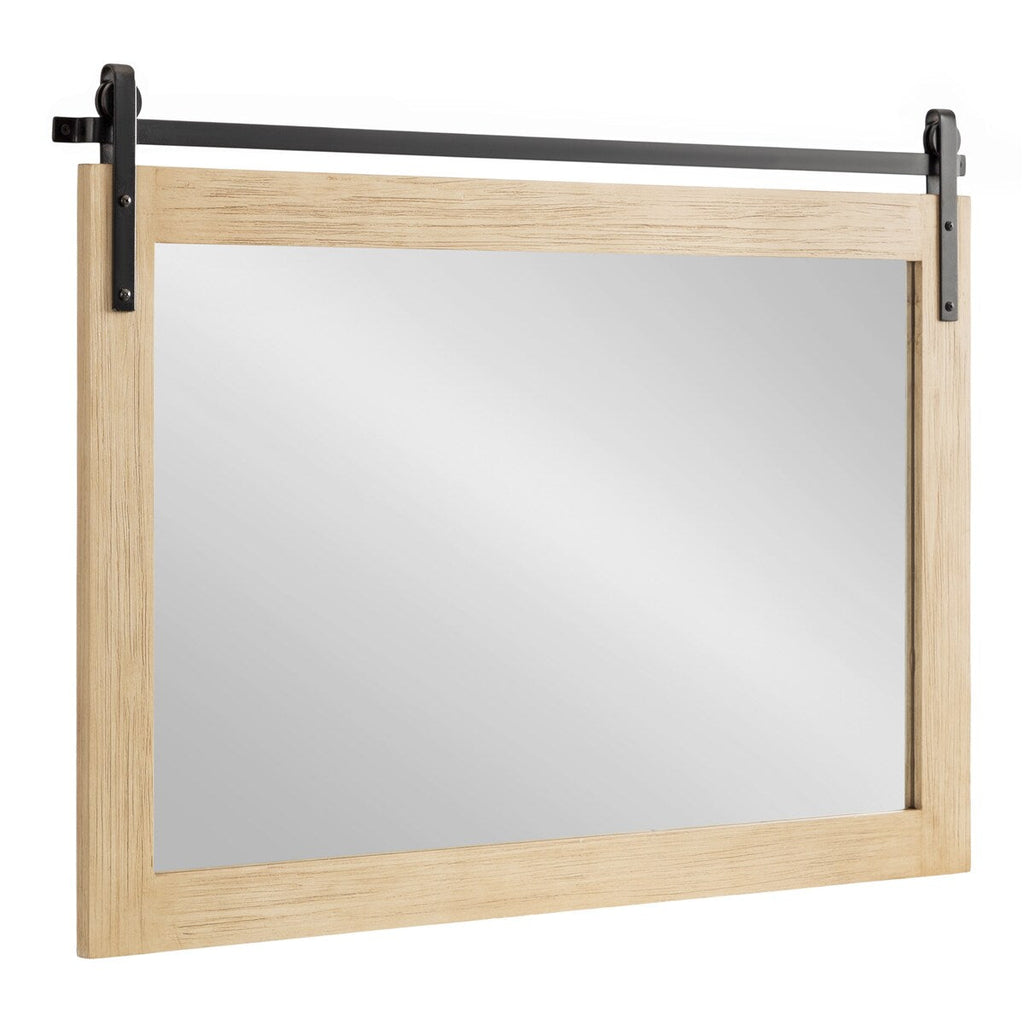 Miroir mural rectangulaire rustique Kate et Laurel Cates