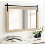Miroir mural rectangulaire rustique Kate et Laurel Cates
