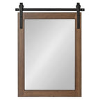 Miroir mural rectangulaire rustique Kate et Laurel Cates