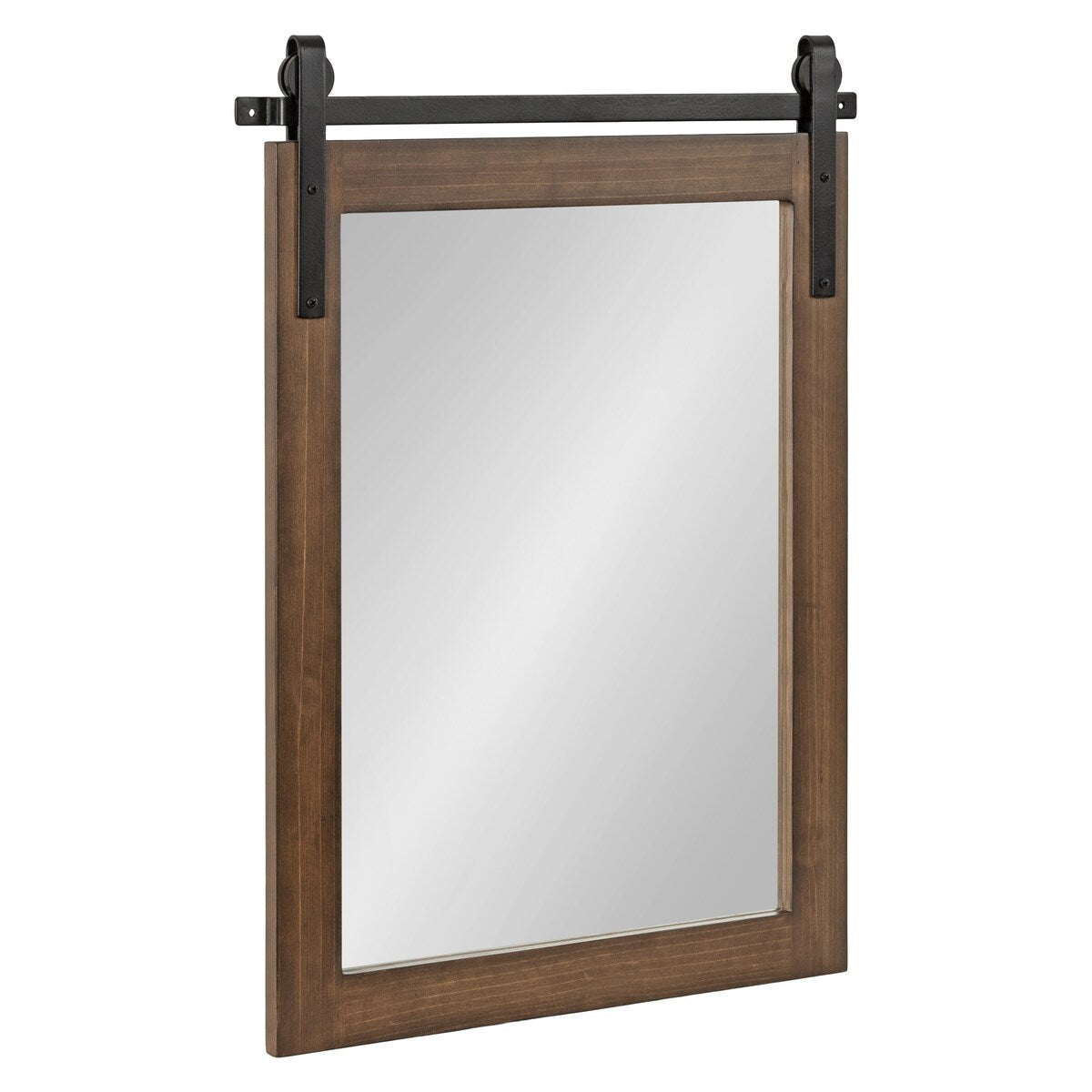 Miroir mural rectangulaire rustique Kate et Laurel Cates