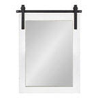 Miroir mural rectangulaire rustique Kate et Laurel Cates