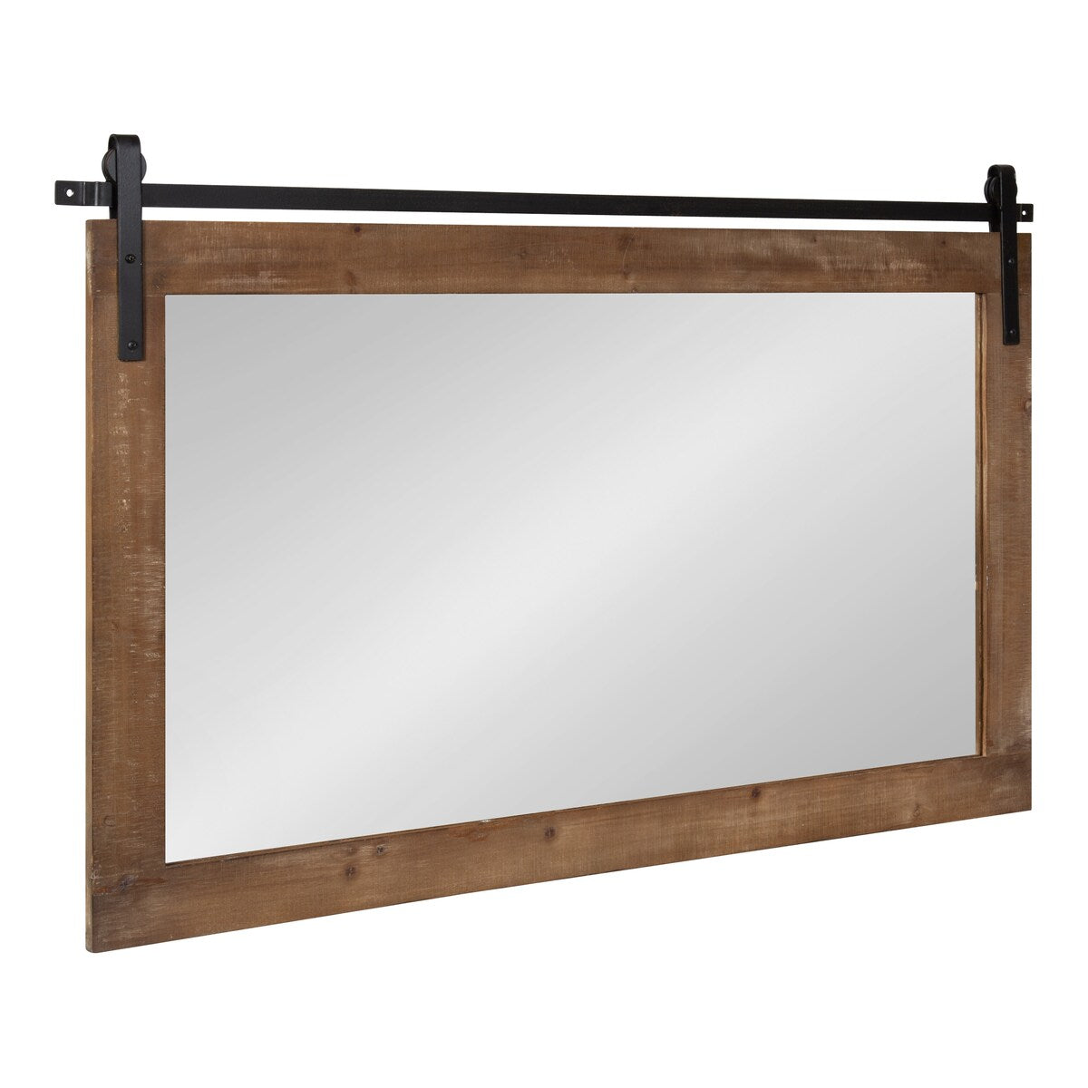 Miroir mural rectangulaire rustique Kate et Laurel Cates