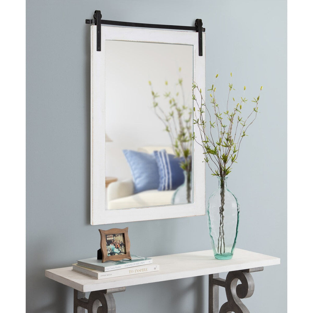 Miroir mural rectangulaire rustique Kate et Laurel Cates