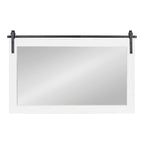 Miroir mural rectangulaire rustique Kate et Laurel Cates