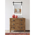 Miroir mural rectangulaire rustique Kate et Laurel Cates