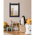 Miroir mural rectangulaire rustique Kate et Laurel Cates