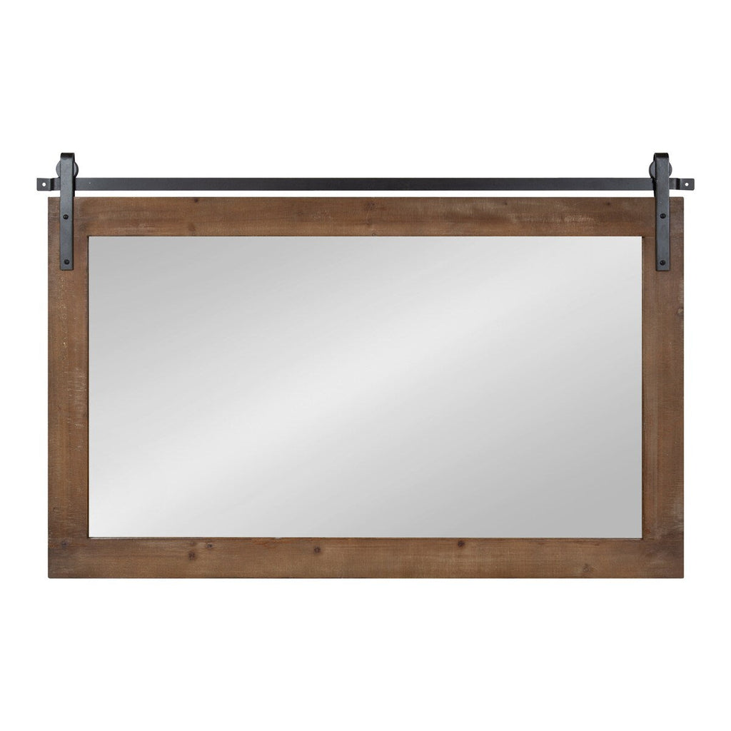 Miroir mural rectangulaire rustique Kate et Laurel Cates