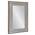 Miroir mural en bois et métal Kate et Laurel Deely