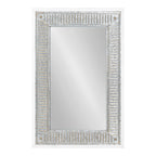 Miroir mural en bois et métal Kate et Laurel Deely