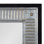 Miroir mural en bois et métal Kate et Laurel Deely