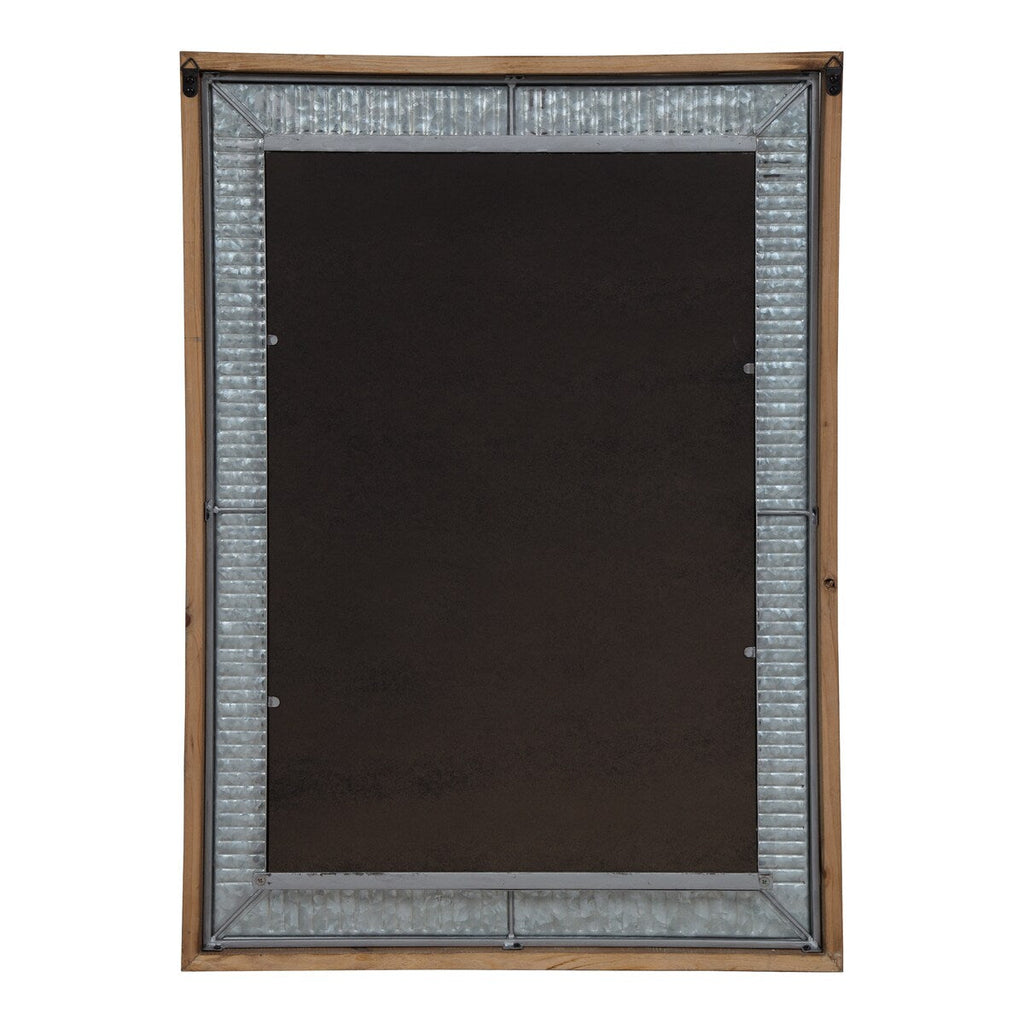 Miroir mural en bois et métal Kate et Laurel Deely