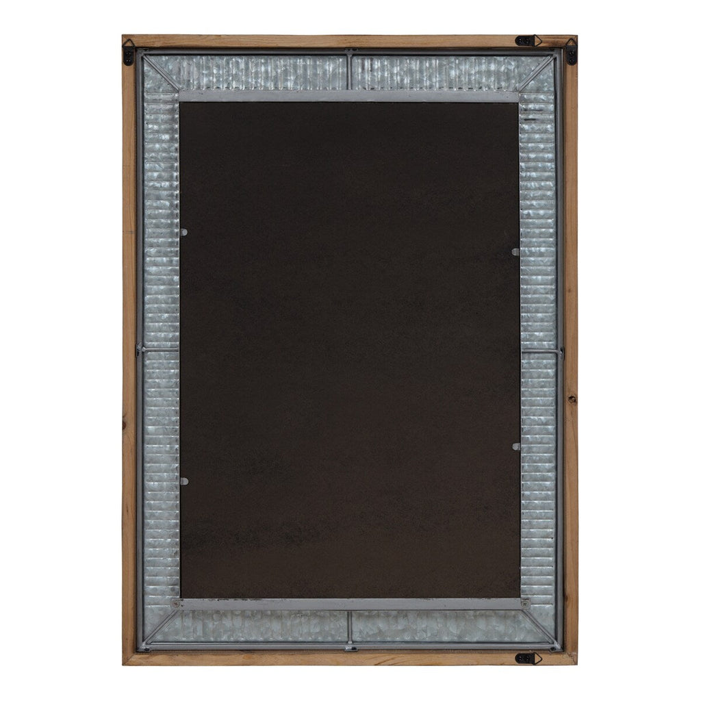 Miroir mural en bois et métal Kate et Laurel Deely