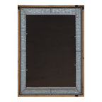 Miroir mural en bois et métal Kate et Laurel Deely