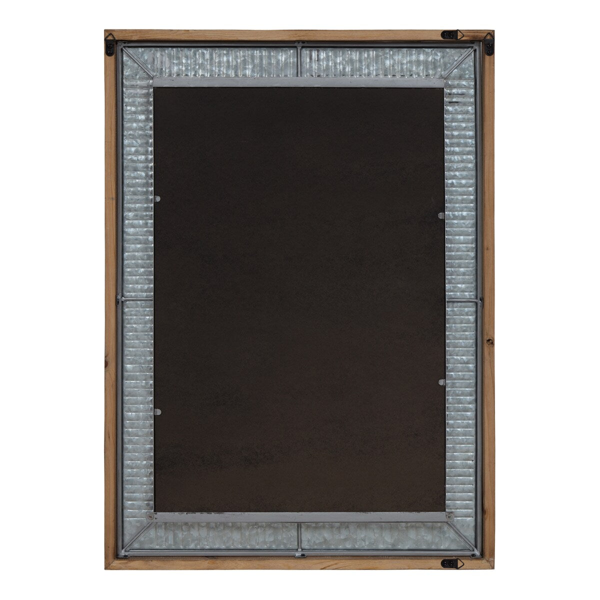 Miroir mural en bois et métal Kate et Laurel Deely