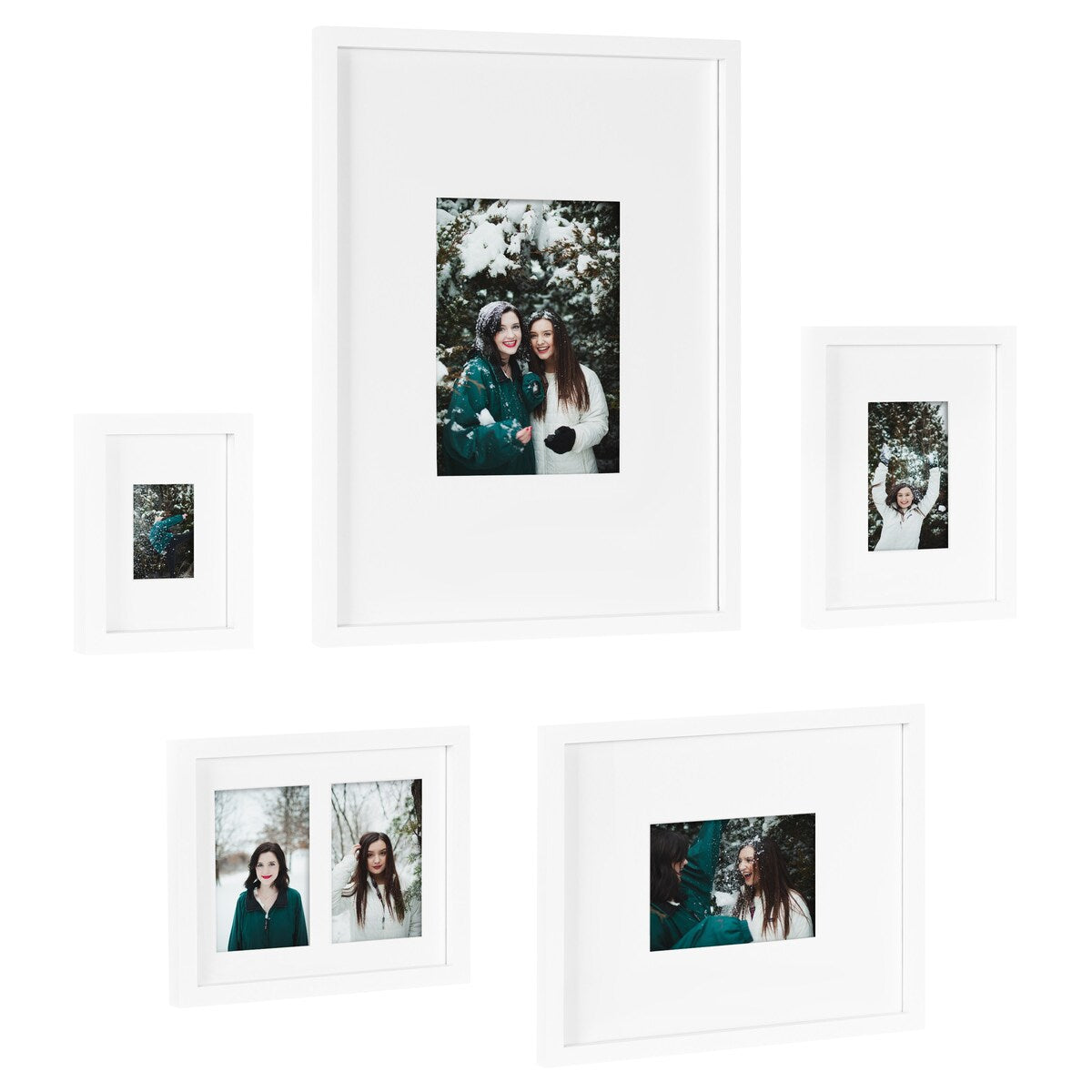 Ensemble de cadres photo muraux Kate et Laurel Gallery