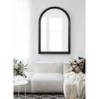 Miroir mural en bois Arch de Kate et Laurel Hatherleigh