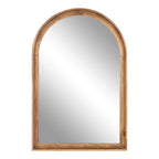 Miroir mural en bois Arch de Kate et Laurel Hatherleigh