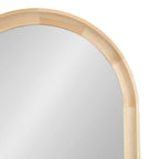 Miroir mural en bois Arch de Kate et Laurel Hatherleigh