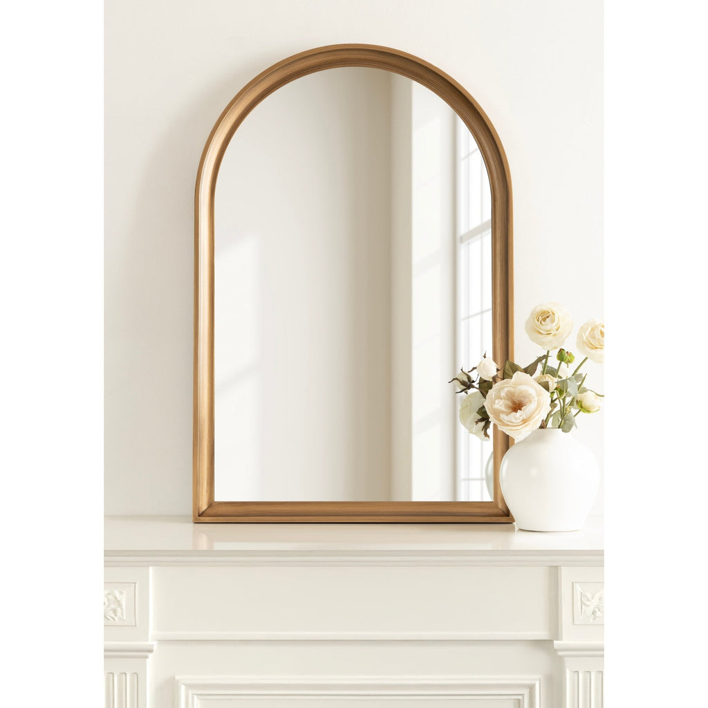 Miroir mural en bois Arch de Kate et Laurel Hatherleigh