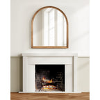 Miroir mural en bois Arch de Kate et Laurel Hatherleigh