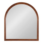 Miroir mural en bois Arch de Kate et Laurel Hatherleigh