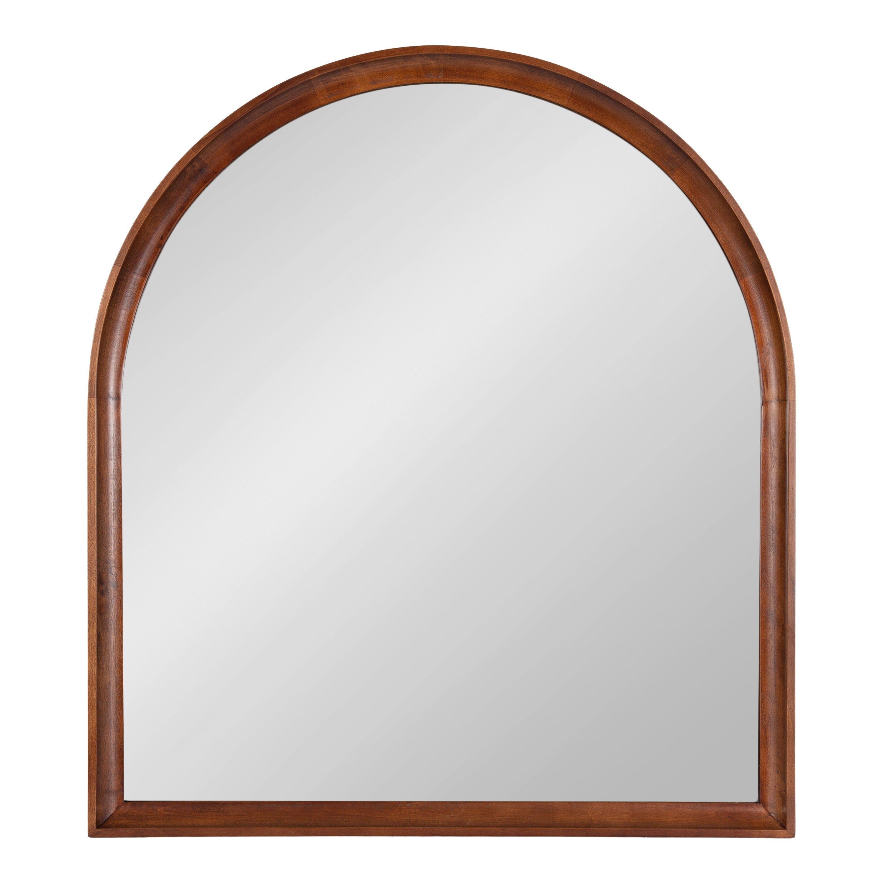 Miroir mural en bois Arch de Kate et Laurel Hatherleigh