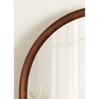 Miroir mural en bois Arch de Kate et Laurel Hatherleigh