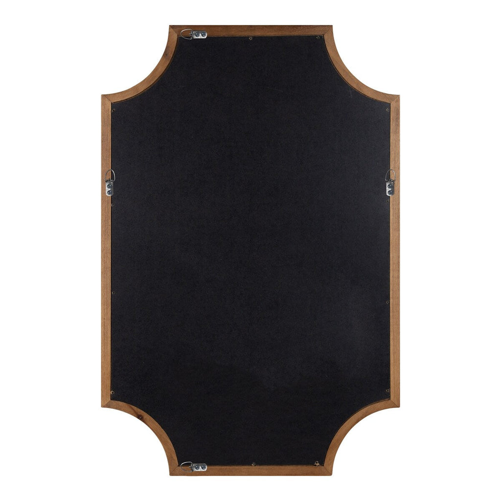 Miroir encadré en bois festonné Kate et Laurel Hogan