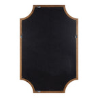 Miroir encadré en bois festonné Kate et Laurel Hogan