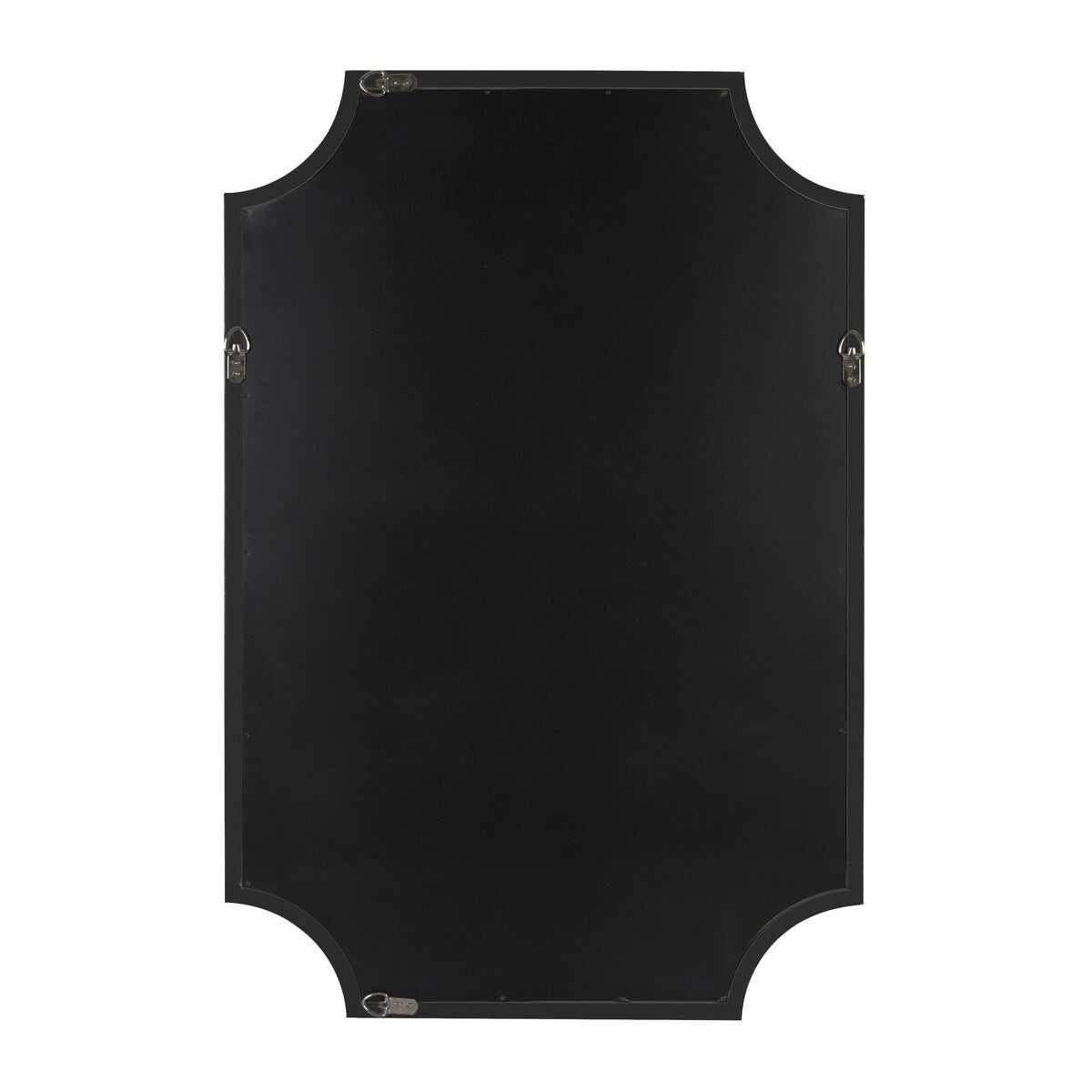 Miroir encadré en bois festonné Kate et Laurel Hogan