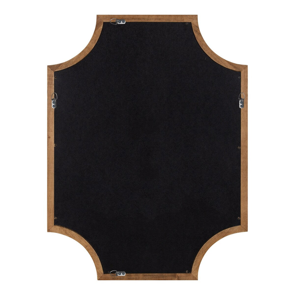 Miroir encadré en bois festonné Kate et Laurel Hogan