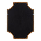 Miroir encadré en bois festonné Kate et Laurel Hogan
