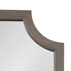 Miroir encadré en bois festonné Kate et Laurel Hogan