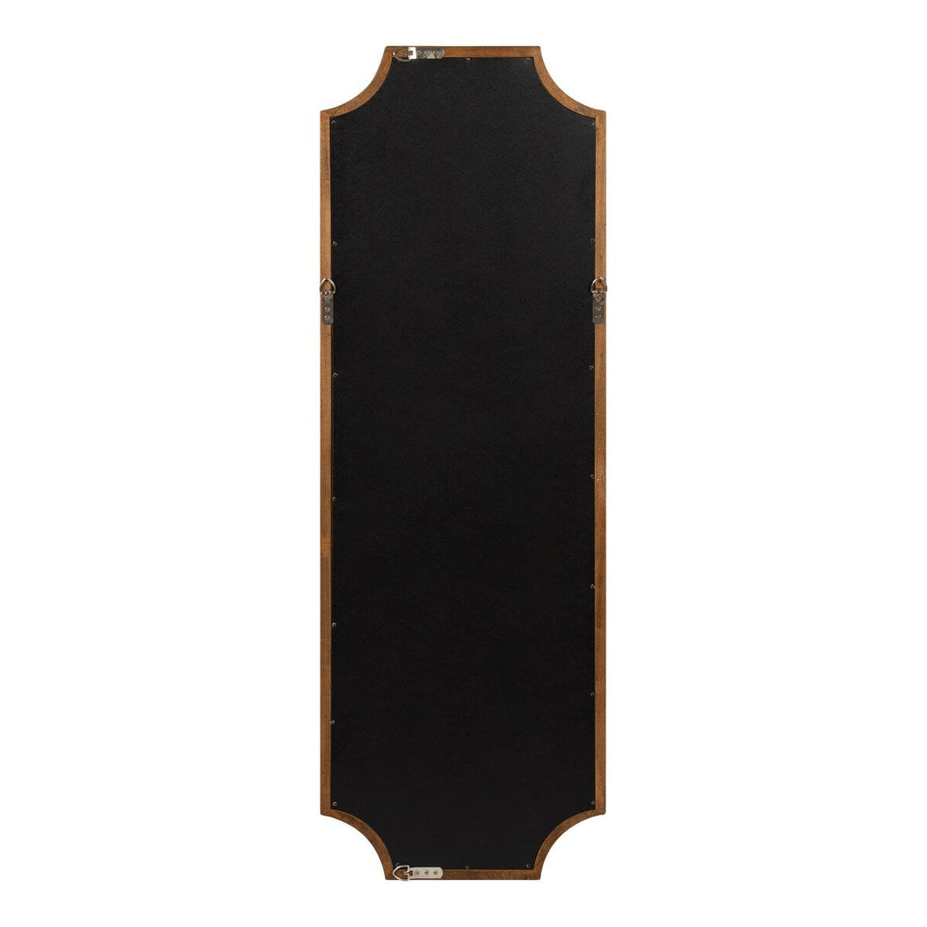 Miroir encadré en bois festonné Kate et Laurel Hogan