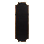 Miroir encadré en bois festonné Kate et Laurel Hogan