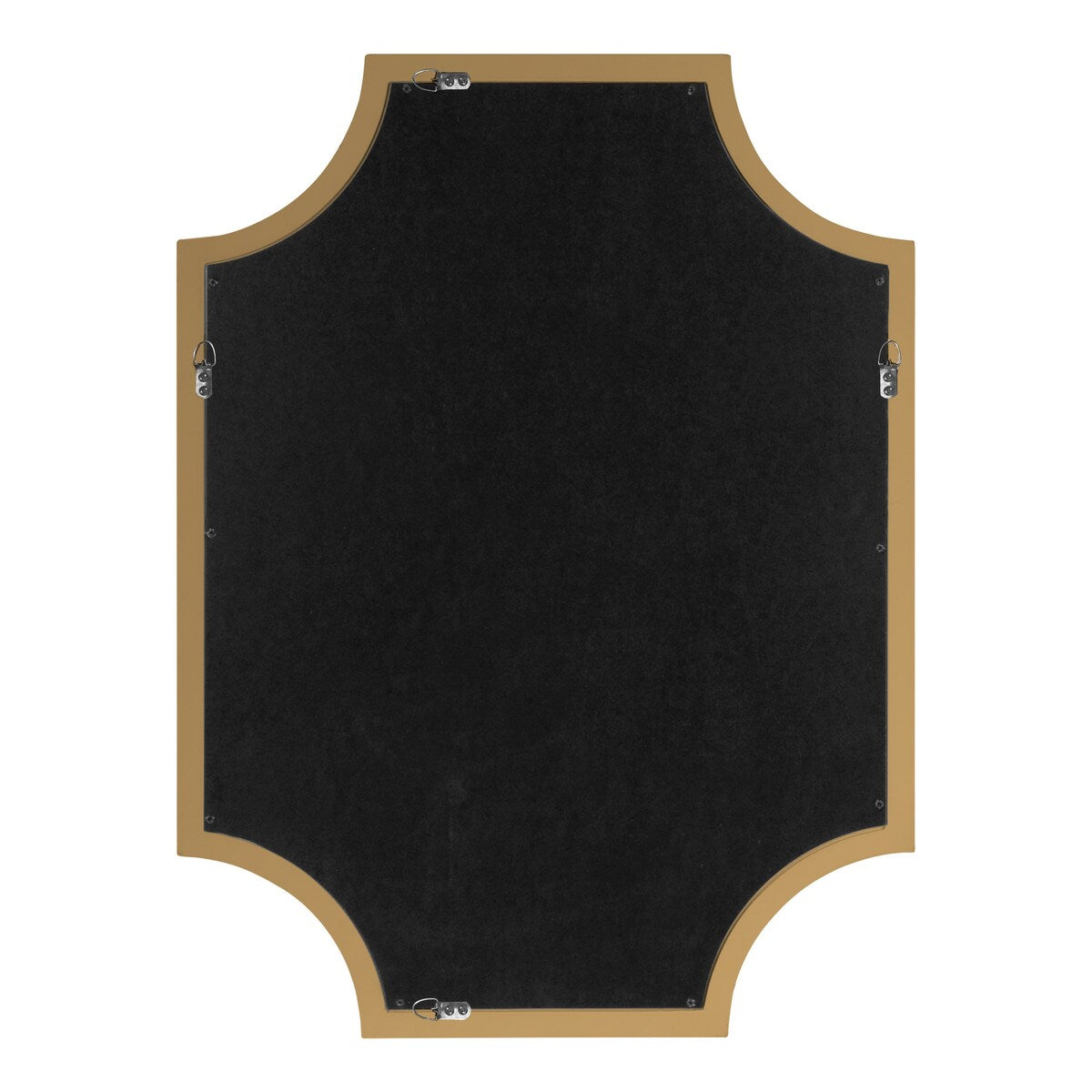 Miroir encadré en bois festonné Kate et Laurel Hogan