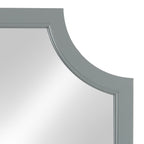 Miroir encadré en bois festonné Kate et Laurel Hogan