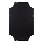 Miroir encadré en bois festonné Kate et Laurel Hogan