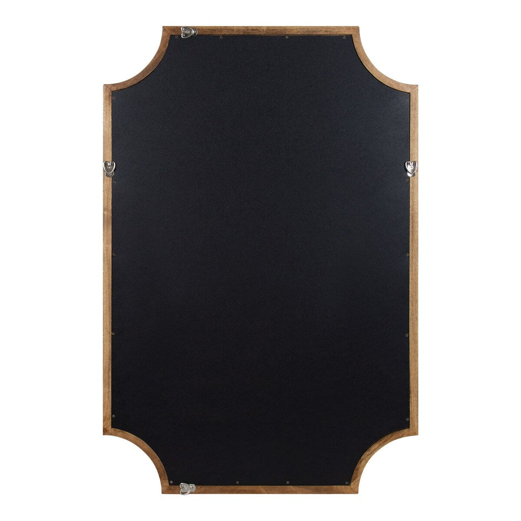 Miroir encadré en bois festonné Kate et Laurel Hogan
