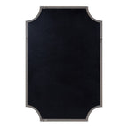 Miroir encadré en bois festonné Kate et Laurel Hogan