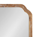 Miroir mural carré en bois Kate et Laurel Marston