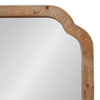 Miroir mural carré en bois Kate et Laurel Marston