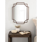 Miroir mural décoratif traditionnel encadré Kate et Laurel Minuette