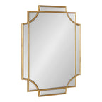 Miroir mural décoratif traditionnel encadré Kate et Laurel Minuette