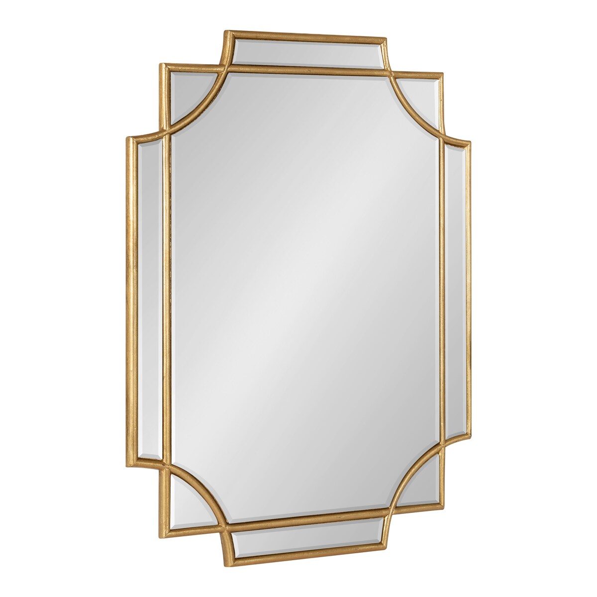 Miroir mural décoratif traditionnel encadré Kate et Laurel Minuette