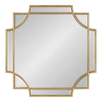 Miroir mural décoratif traditionnel encadré Kate et Laurel Minuette