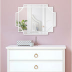 Miroir mural décoratif traditionnel encadré Kate et Laurel Minuette
