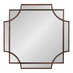 Miroir mural décoratif traditionnel encadré Kate et Laurel Minuette